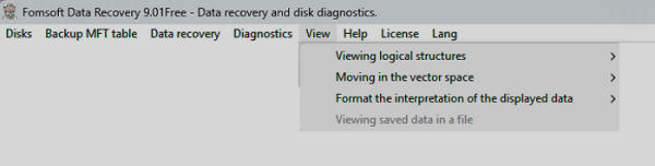 Main menu item - Main menu item.